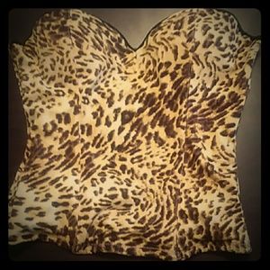 Super sexy cheta print corset 36B